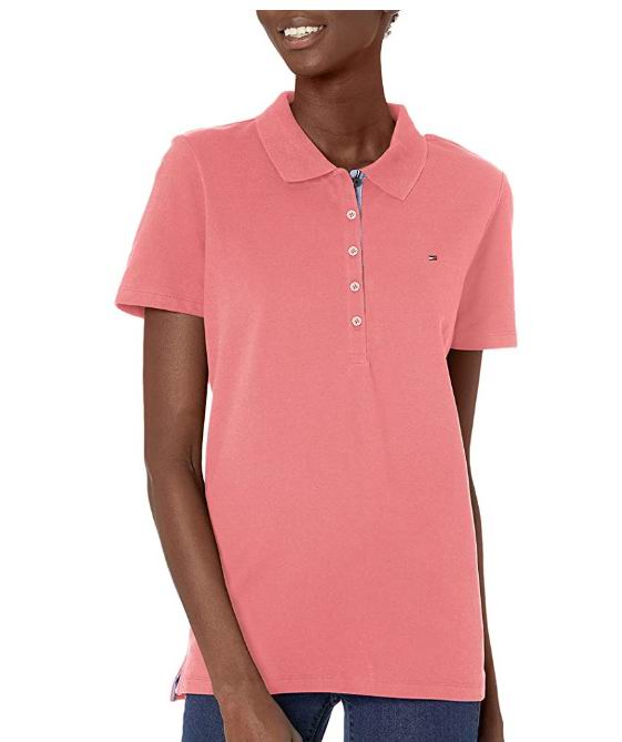  Tommy Hilfiger  女士经典短袖Polo衫 28.12加元（S/M码）