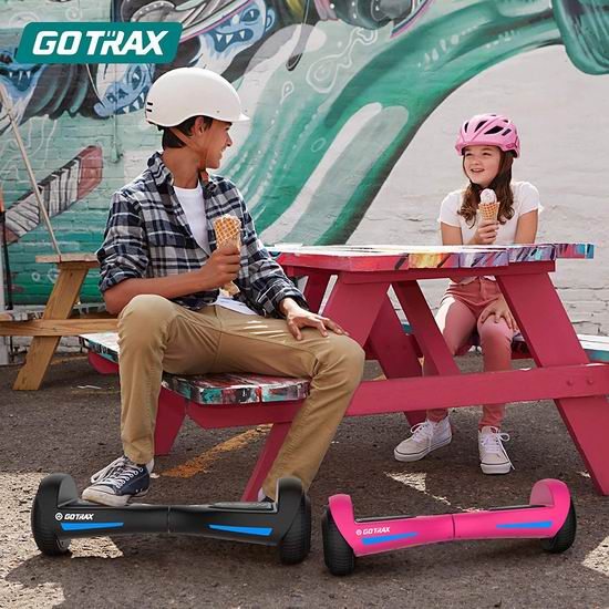  GOTRAX FX3 双电机 体感平衡车5.6折 129.99加元包邮！3色可选！