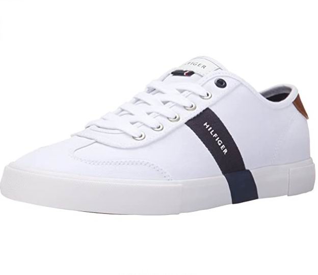  Tommy Hilfiger Pandora 男士小白鞋 50.98加元，原价 129.87加元，包邮