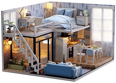  CUTEROOM DIY 微型3D木制娃娃屋 33.54加元限量特卖，原价 42.99加元