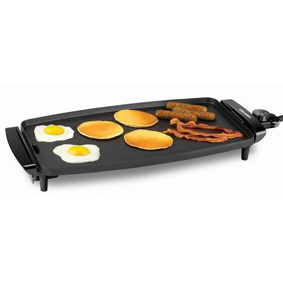  BLACK+DECKER GD1810BC 家用不粘底电烤盘/铁板烧4.1折 24.98加元！