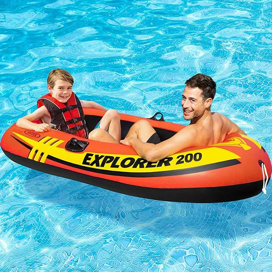  逆季囤货！Intex Explorer 200 双人充气船4.4折 15.99加元清仓！