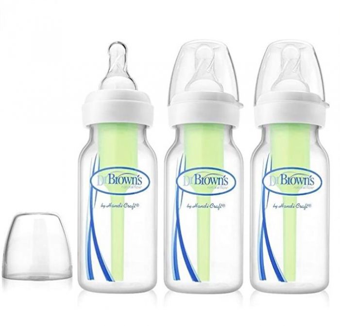  Dr. Brown's 防胀气婴儿奶瓶 3×4盎司 27.54加元，原价 35.99加元