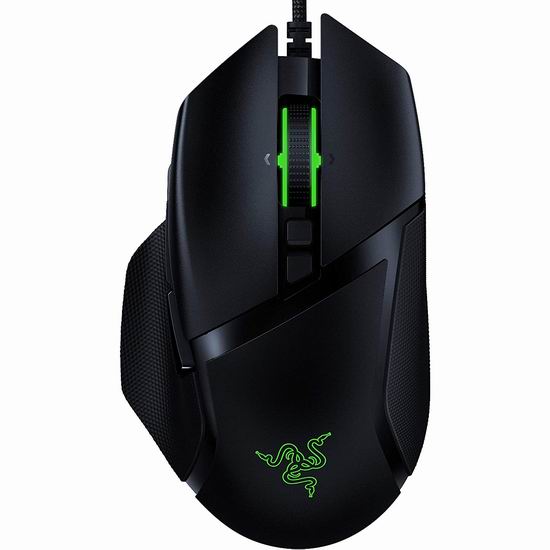  历史新低！Razer 雷蛇 Basilisk 巴塞利斯蛇 v2 有线游戏鼠标4.1折 44.99加元包邮！