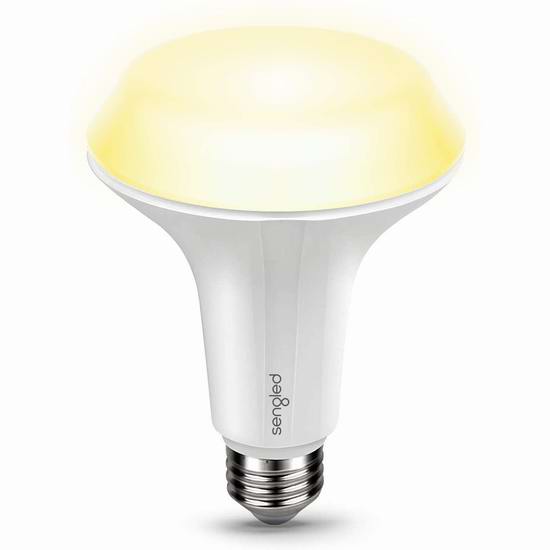  白菜价！历史新低！Sengled BR30 LED 60瓦等效 15秒延时关闭 泛光照明 软白色LED节能灯5折 3.99加元清仓！