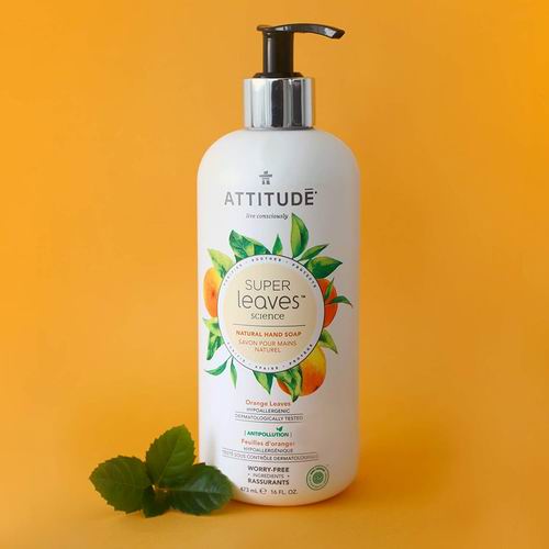  ATTITUDE Super Leaves 橙味洗手液473毫升 6.04加元（原价 7.79加元）