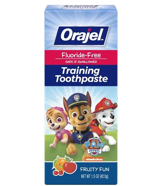  Orajel 果味无氟儿童训练牙膏 3.51加元
