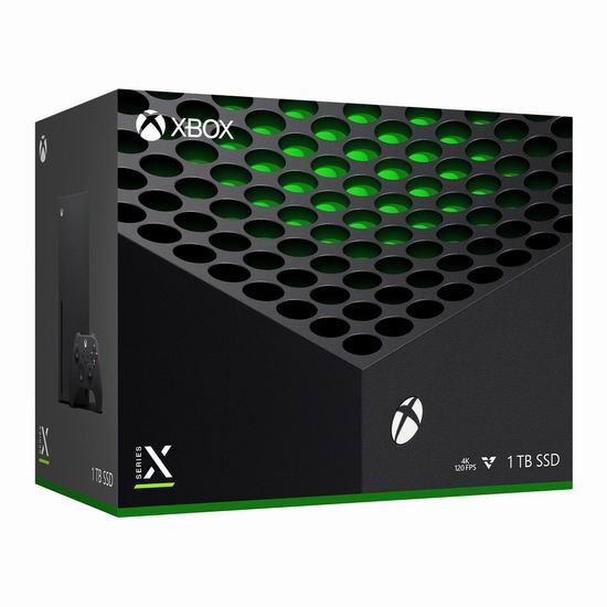  补货！Xbox Series X 家庭娱乐游戏机 599.96加元包邮！