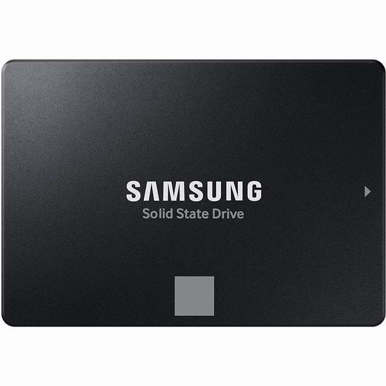  历史新低！Samsung 三星 870 EVO 1TB SATA 2.5英寸固态硬盘6.2折 99.99加元包邮！