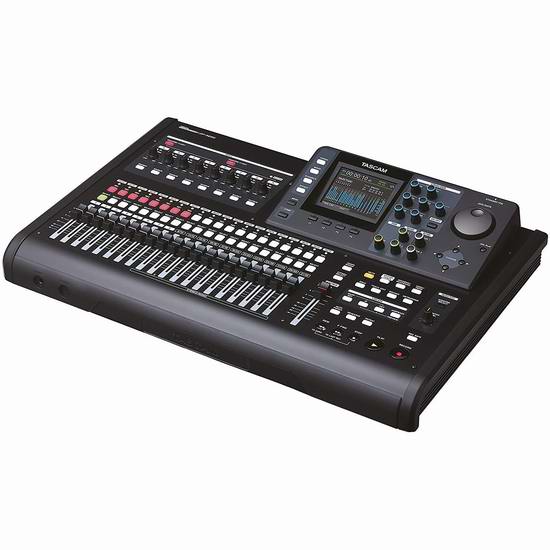  近史低价！TASCAM DP-32SD 多音轨数码录音机/便携式录音室7.5折 599加元包邮！