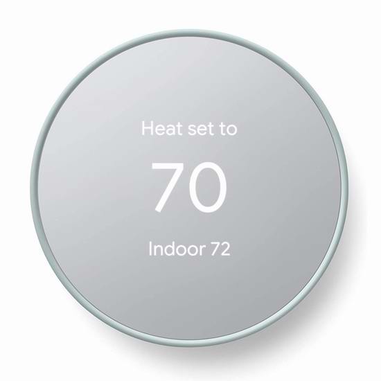 Google Nest Thermostat 高颜值 家用智能温控器7.8折 139.98加元包邮！