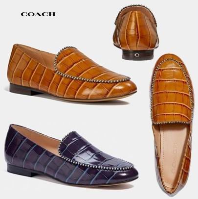  Coach Harper女士乐福鞋 58美元，原价 145加元，包邮无关税