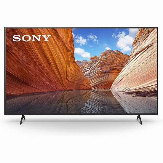  历史新低！Sony 索尼 X80J 55/75英寸 4K超高清 HDR 智能电视7.2折 798-1298加元包邮！