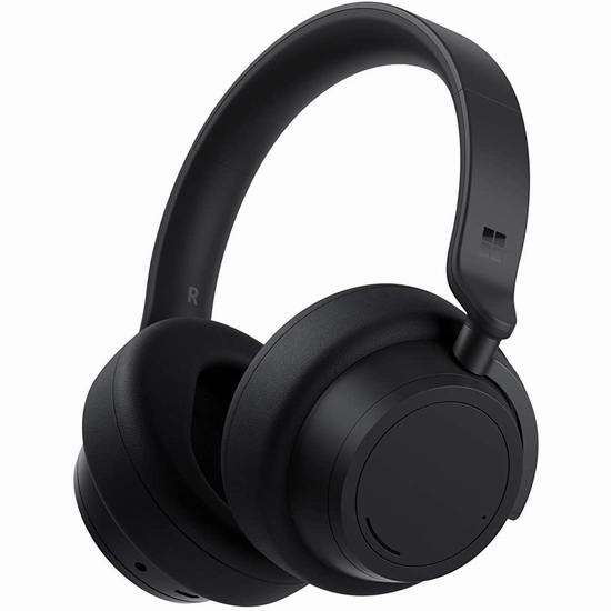  金盒头条：历史新低！Microsoft Surface Headphones 2 微软头戴式降噪耳机6折 263加元包邮！2色可选！