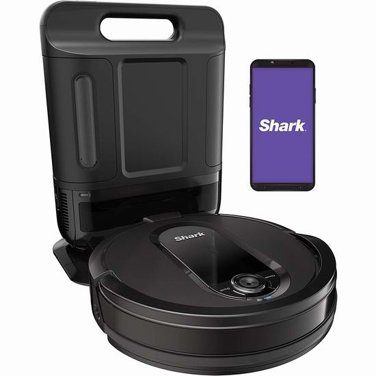  历史新低！Shark AV1002AE iQ Wi-Fi 智能真空扫地机器人5.8折 409.99加元包邮！自动集尘，30天无需倒垃圾！会员专享！