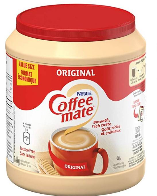  Coffee-Mate 雀巢原味咖啡伴侣 1.4公斤 9.95加元，walmart同款价 10.47加元