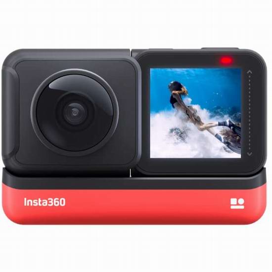  历史新低！Insta360 ONE R 360 5.7K 影石 双镜头版 全景运动相机 428.17加元包邮！
