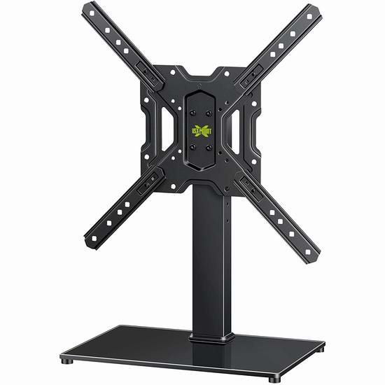  历史新低！USX MOUNT 26-55英寸 可旋转 免打孔 通用电视支架4.8折 24.99加元包邮！免税！