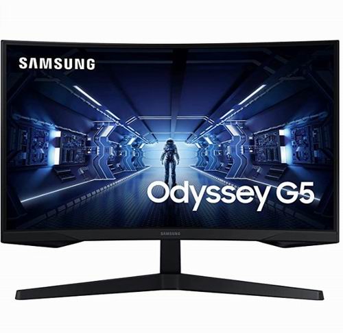  Samsung 三星 27英寸 LC27G55TQWNXZA  144HZ 1MS 护眼HDR10 曲面显示器 7.5折 338加元