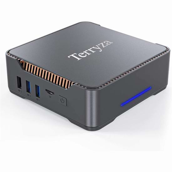  Terryza 迷你PC电脑（8GB/256GB SSD） 264.49加元限量特卖并包邮！