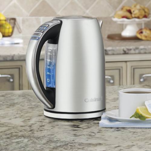  高分平价！Cuisinart JK-17  无绳可编程电热水壶 89.99加元，原价 109.99加元，包邮