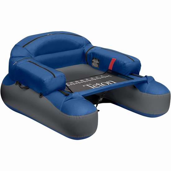  Classic Accessories Teton 单人钓鱼充气漂浮舟 128.97加元包邮！
