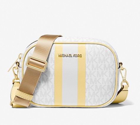  MICHAEL KORS Jet Set小号 Logo斜挎包 99加元，原价 398加元，包邮