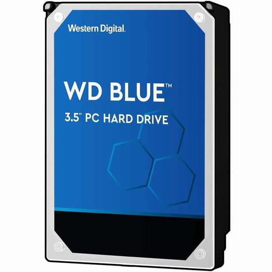  历史新低！WD 西数 Blue WD20EZAZ 2TB 台式机硬盘 49.99加元包邮！