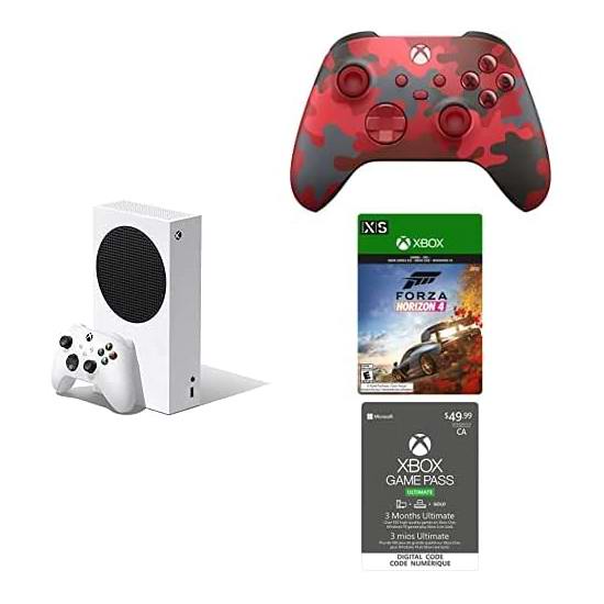  金盒头条：历史新低！XBOX Series S 全数字游戏机+Daystrike Camo特别版控制器+Game Pass 3个月订阅+《极限竞速 地平线4》 499.99加元包邮！