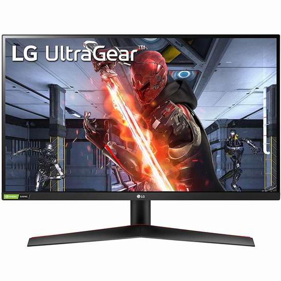  近史低价！LG UltraGear 27GN800-B 2K IPS 144Hz G-SYNC 27英寸游戏显示器 349.99加元（原价 499.99加元）