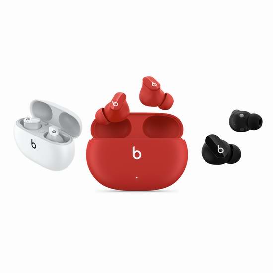 Beats Studio Buds 真无线降噪耳机6.8折 128.99加元（原价 189.95加元）！3色可选！