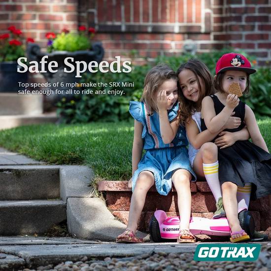 GOTRAX SRX Mini 双电机 超萌配色 儿童体感平衡车5.8折 104.99加元包邮！3色可选！