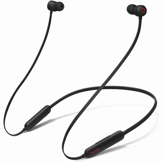  Beats Flex 蓝牙无线入耳式耳机5.6折 49.94加元包邮！搭载Apple W1芯片！2色可选！