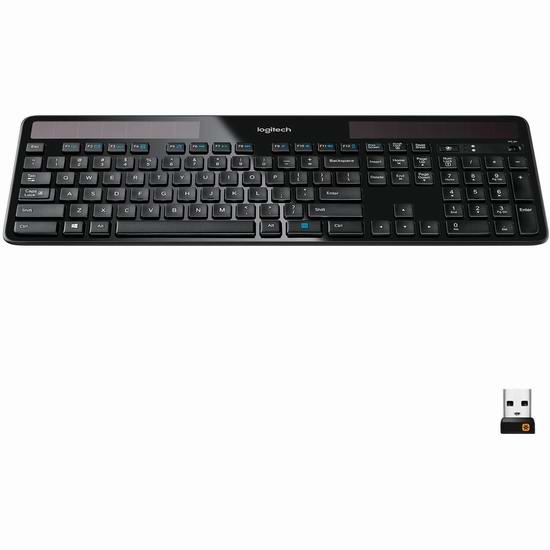  历史新低！Logitech 罗技 K750 太阳能无线键盘5.5折 43.99加元包邮！