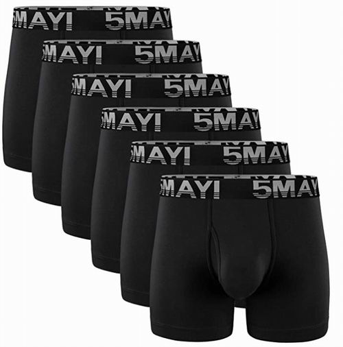  5Mayi 男士3D 四角裤6件套  33.14加元（多色可选），原价 45.99加元