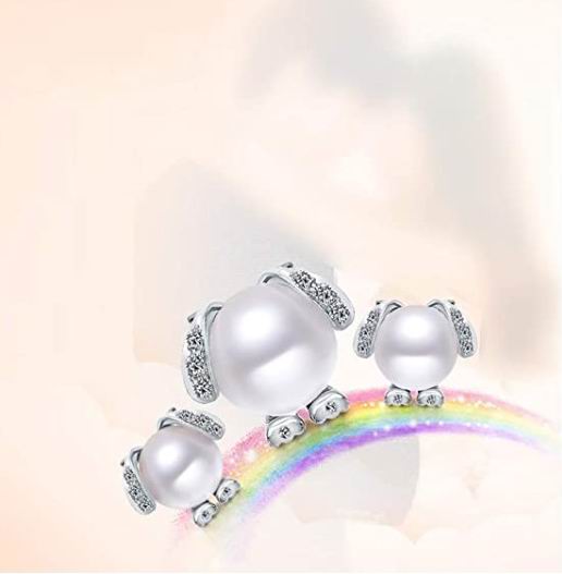  Boosca 925 纯银淡水珍珠吊坠项链 、耳环 6.7折 25.49加元起，4款可选！