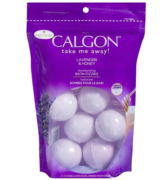  Calgon 薰衣草蜂蜜沐浴球8颗 7.69加元，舒缓解压，让皮肤光泽柔嫩