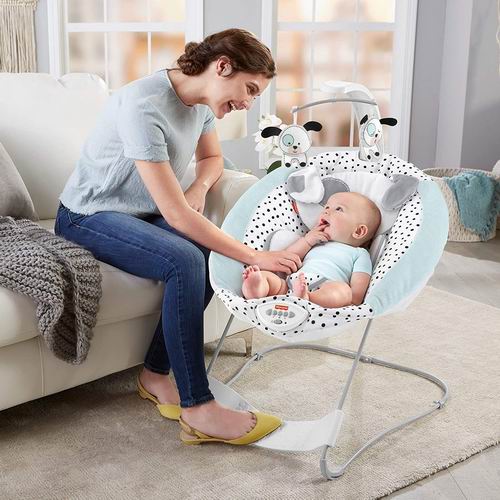  历史最低价！Fisher-Price 费雪 Dots & Spots 婴幼儿豪华安抚摇摇椅4.4折 40加元包邮！