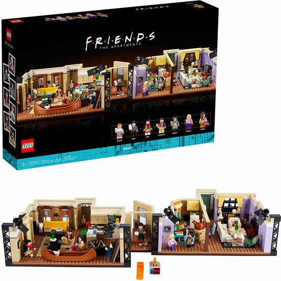  Lego 乐高 10292 创意百变高手系列 老友记公寓（2048pcs）170.36加元包邮！