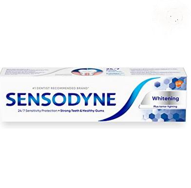  Sensodyne 舒适达美白抗过敏牙膏 100毫升 4.74加元