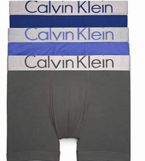  Calvin Klein男士平角内裤 3条 23.55加元