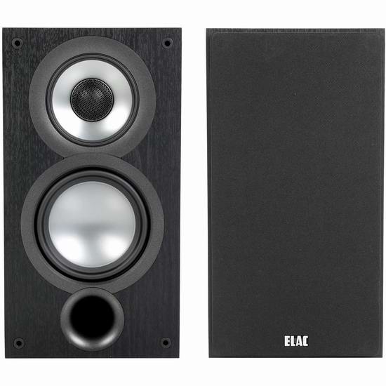  ELAC 德国意力 Uni-Fi 2.0 UB52 三分频 书架式音箱（一对）640.55加元包邮！