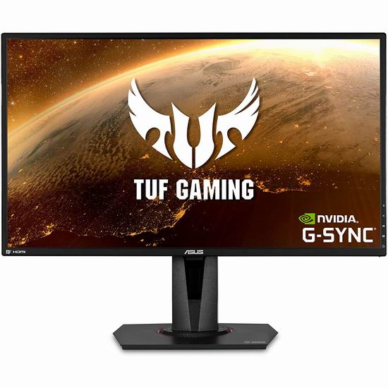  ASUS 华硕 VG27AQ 2K IPS G-sync兼容 165Hz 1ms 电竞小金刚 27英寸游戏显示器 389.99加元包邮！