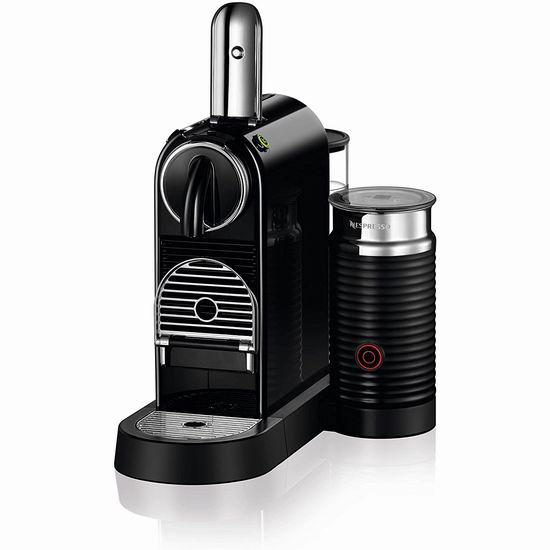 DeLonghi 德龙 Nespresso CitiZ 胶囊咖啡机+奶泡机套装6.5折 220加元包邮！