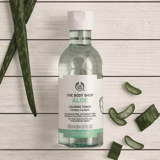  THE BODY SHOP芦荟镇静爽肤水 补水修护敏感肌 250毫升 13.78加元，原价 17加元
