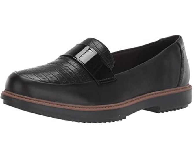  Clarks Raisie Arlie女士乐福鞋 48.69加元（8.5码），原价 112.16加元，包邮