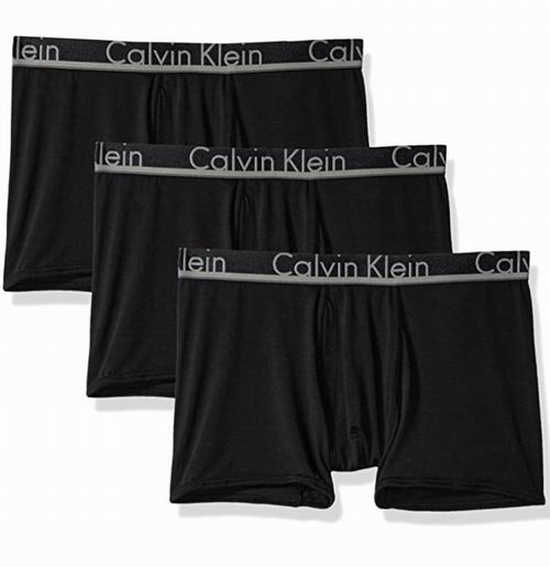  Calvin Klein男士四角裤3件套 24.21加元（L码），原价 56加元