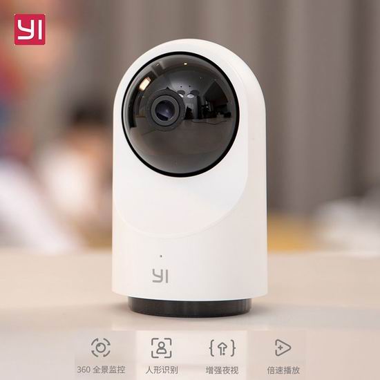  YI 小蚁 Y30 家居安防 1080p云台 AI智能摄像头 34.99加元限量特卖并包邮！