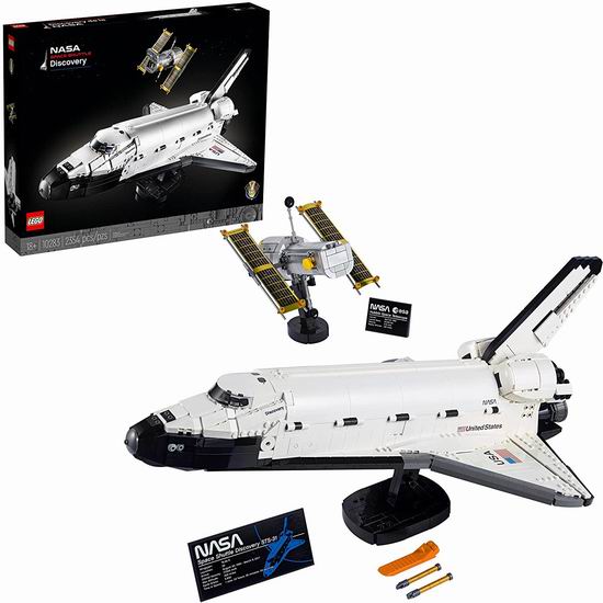  历史新低！Lego 乐高 10283 美国宇航局发现号航天飞机（2354pcs）259.61加元包邮！