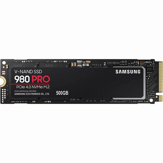  历史新低！Samsung 三星 980 PRO SSD M.2 NVMe 250GB/2TB 固态硬盘6.1折 69.99-369.99加元包邮！读取速度高达6900MB/s！